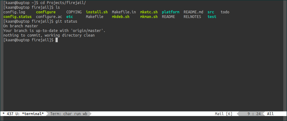 Emacs as a terminal emulator